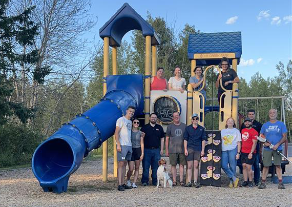 Itasca Ballfield Clean Up