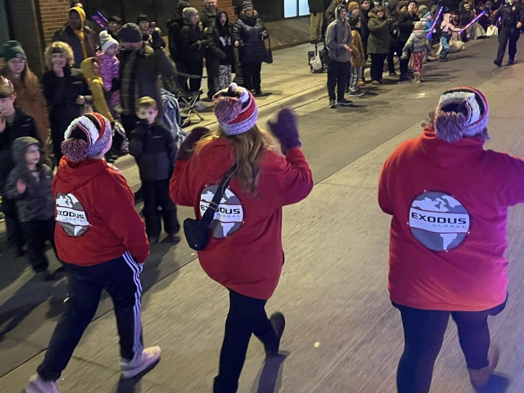 Holiday Cheer at Christmas City of the North Parade