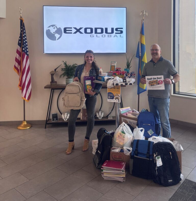 Exodus Global Stuff the Bus